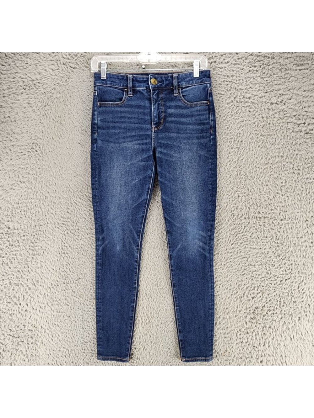 American Eagle Outfitters Jeans Womens 2 Petite Blue Denim Hi Rise Jegging